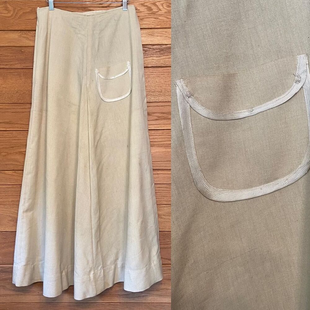 Antique Edwardian walking skirt